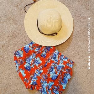 Tropical beach shorts